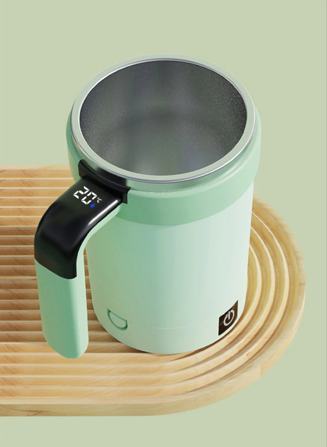Vaso Agitador Automático Con Termómetro.