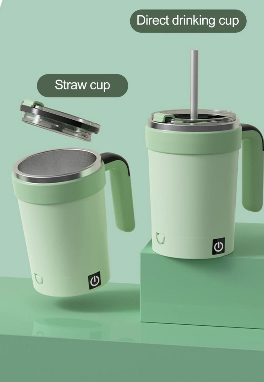 Vaso Agitador Automático Con Termómetro.