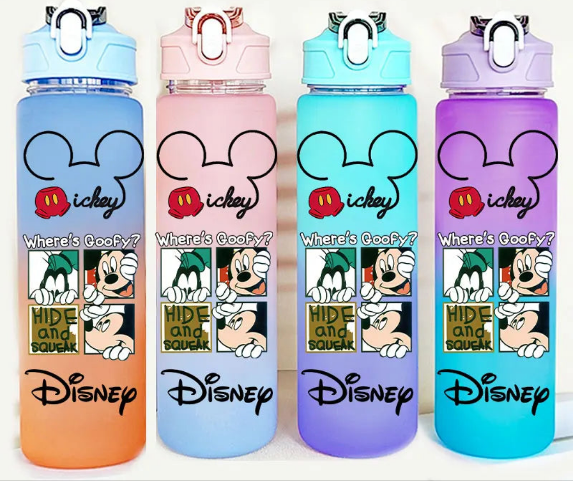 Botella Mickey Mouse 750 ML (31 modelos disponibles)