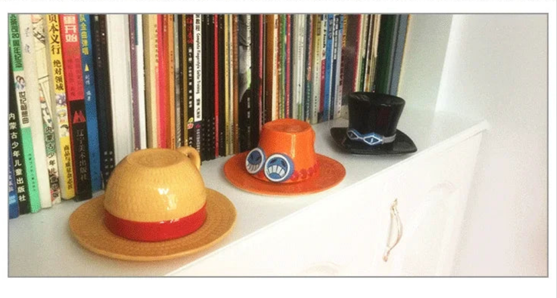 Taza Cerámica coleccion One Piece y Chopper