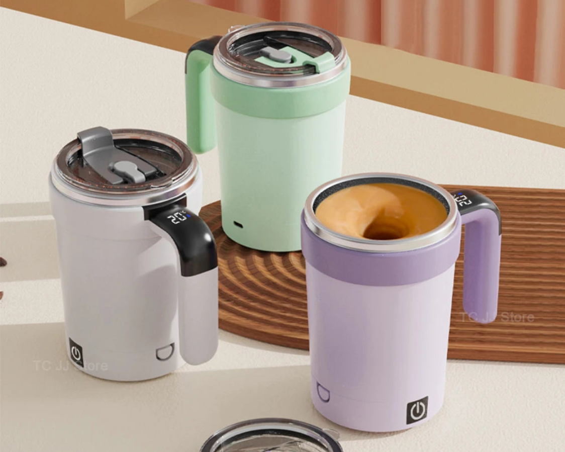 Vaso Agitador Automático Con Termómetro.