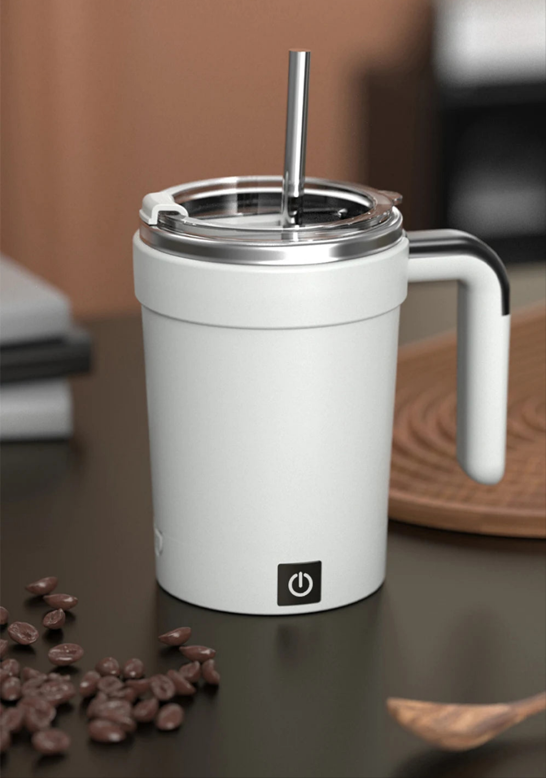 Vaso Agitador Automático Con Termómetro.