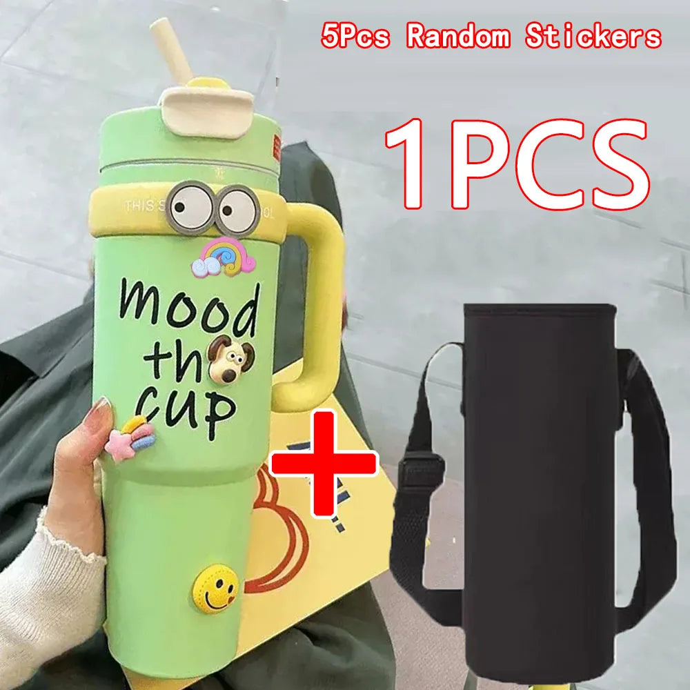Taza Termo 1200ML 5 Sticker De REGALO🎁