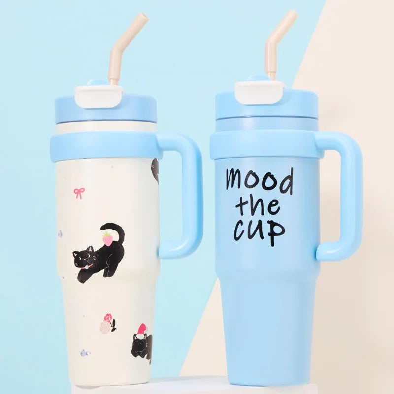 Taza Termo 1200ML 5 Sticker De REGALO🎁