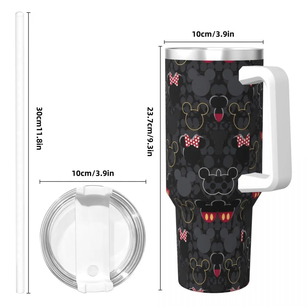 Taza Termo Mickey y Minnie 1200ML (21 modelos distintos)