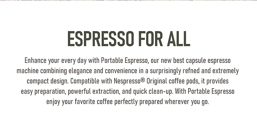 Cafetera Portátil 3 en 1