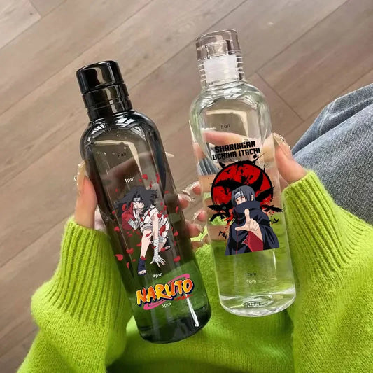Botella de Plástico Naruto 500ml/750ml (40 modelos disponibles)