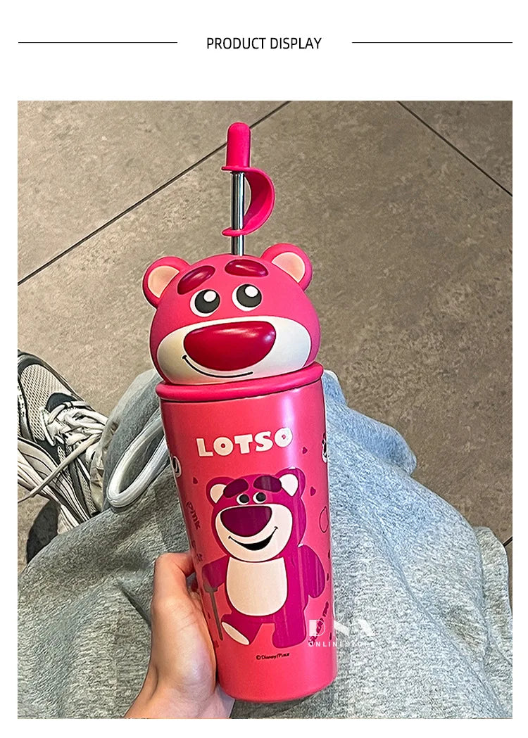 Vaso Termo 600ML Stitch y Lotso
