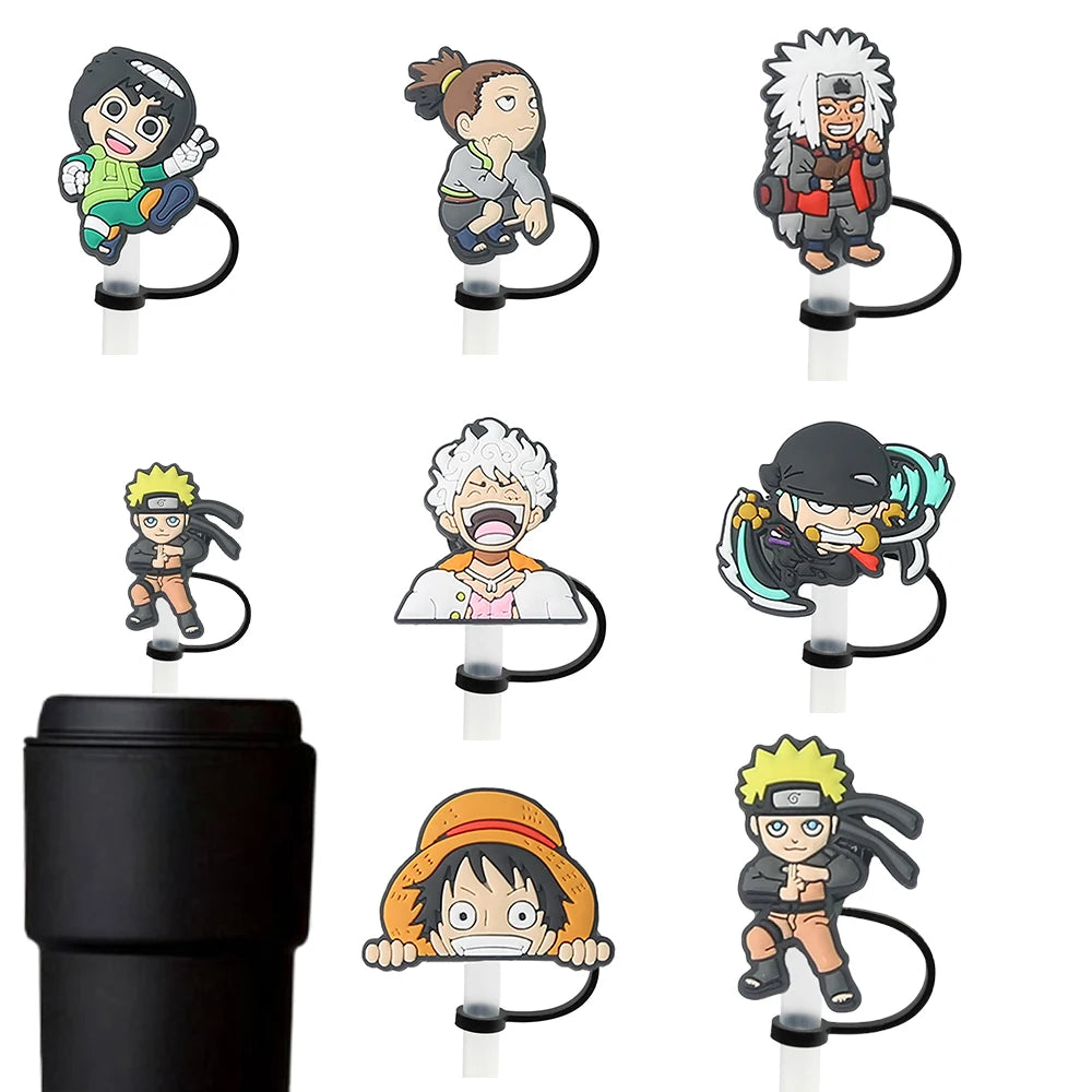 Cubre Pajitas One Piece y Naruto