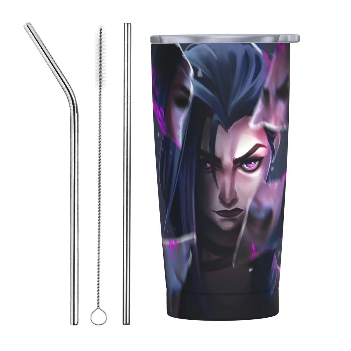 Vaso Termo Arcane + 2 pajitas acero inox. y limpiador de REGALO🎁 (24 modelos disponibles)