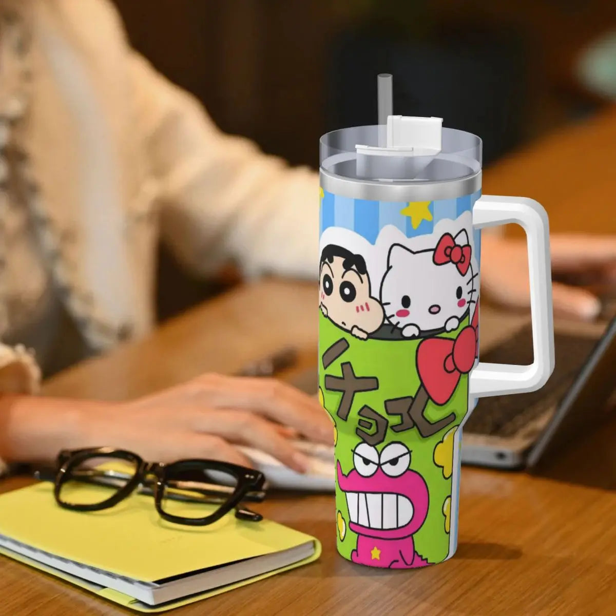 Taza Termo Shin Chan 1200ML (12 modelos distintos)
