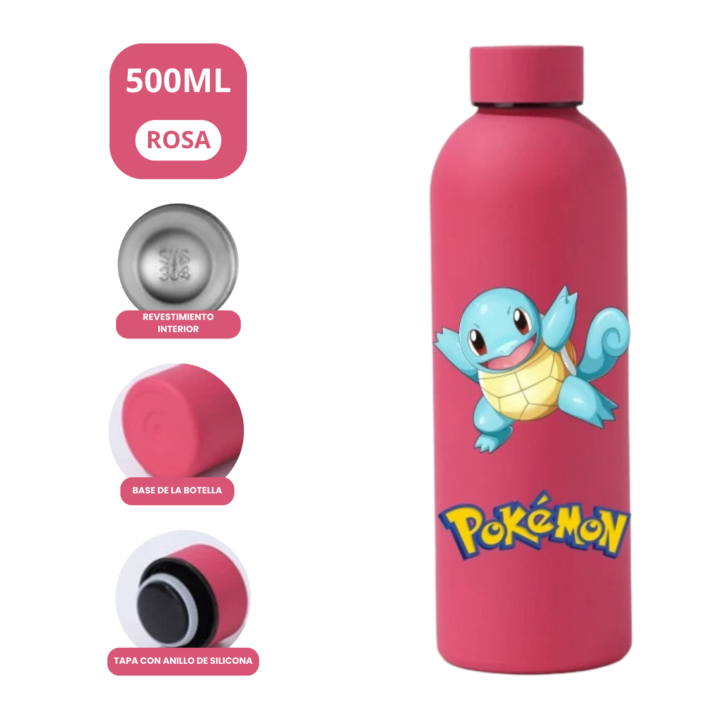 Botella-Termo POKEMON 500ML