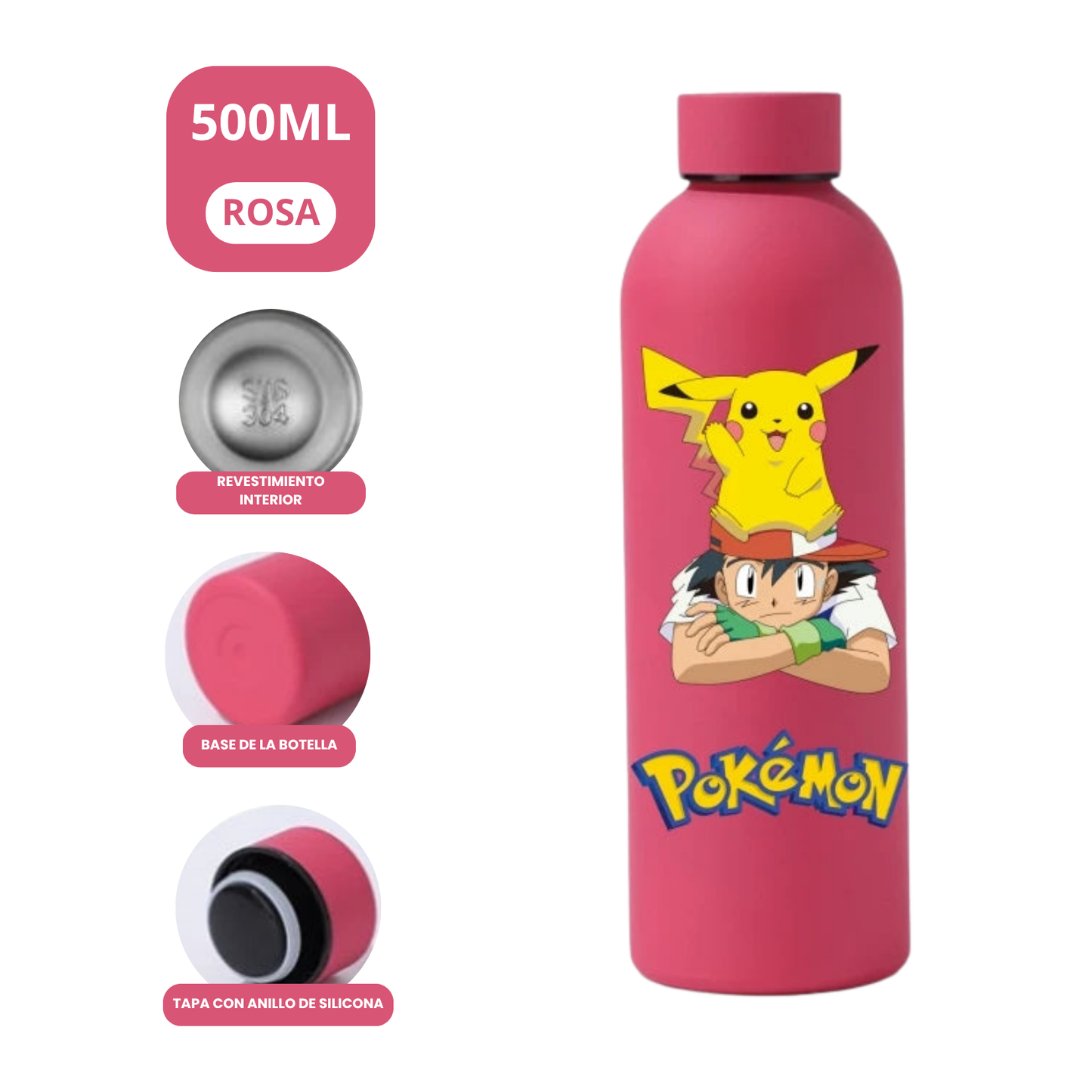 Botella-Termo POKEMON 500ML