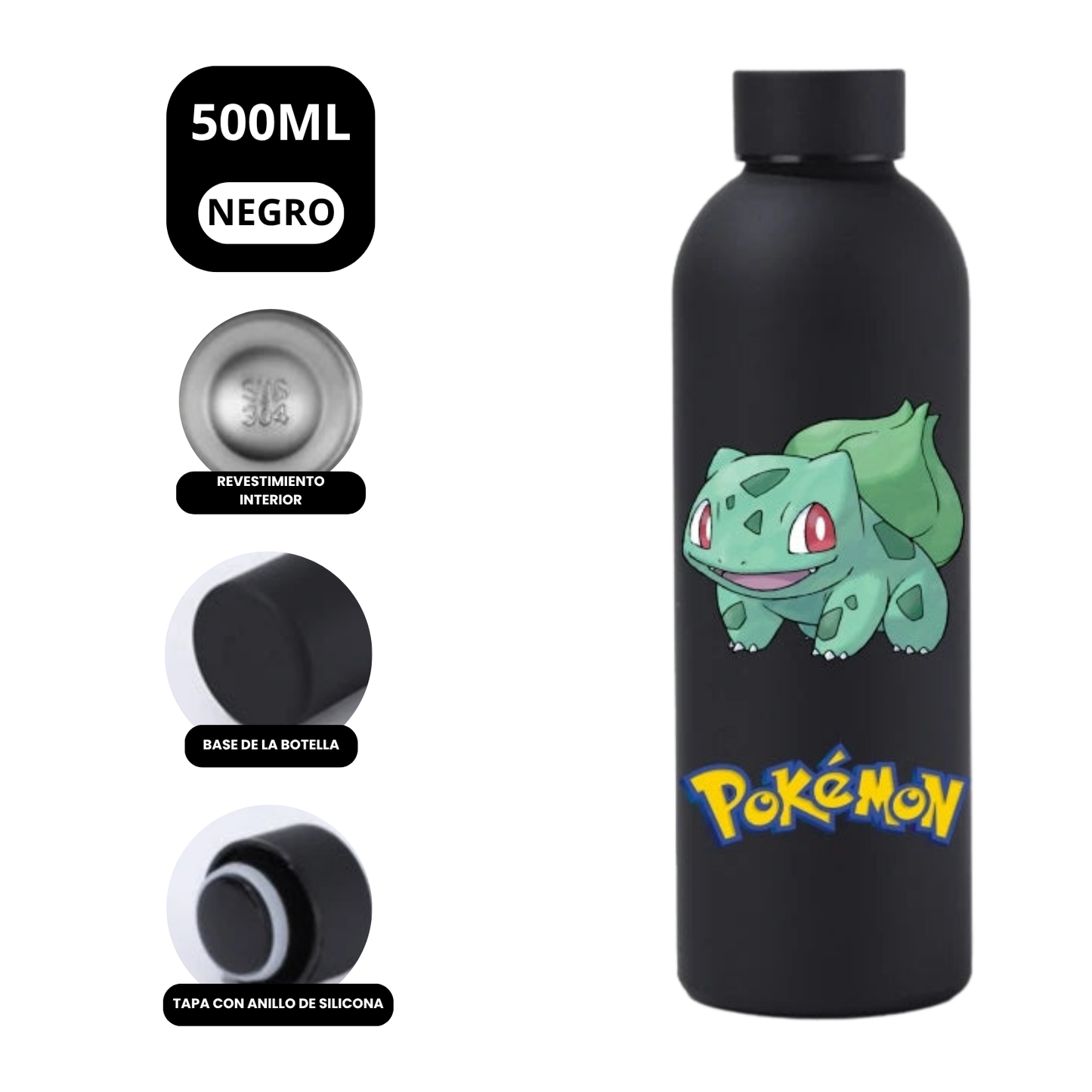 Botella-Termo POKEMON 500ML