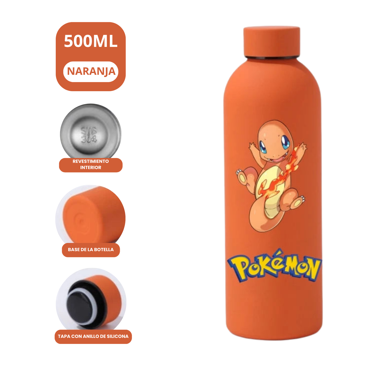 Botella-Termo POKEMON 500ML