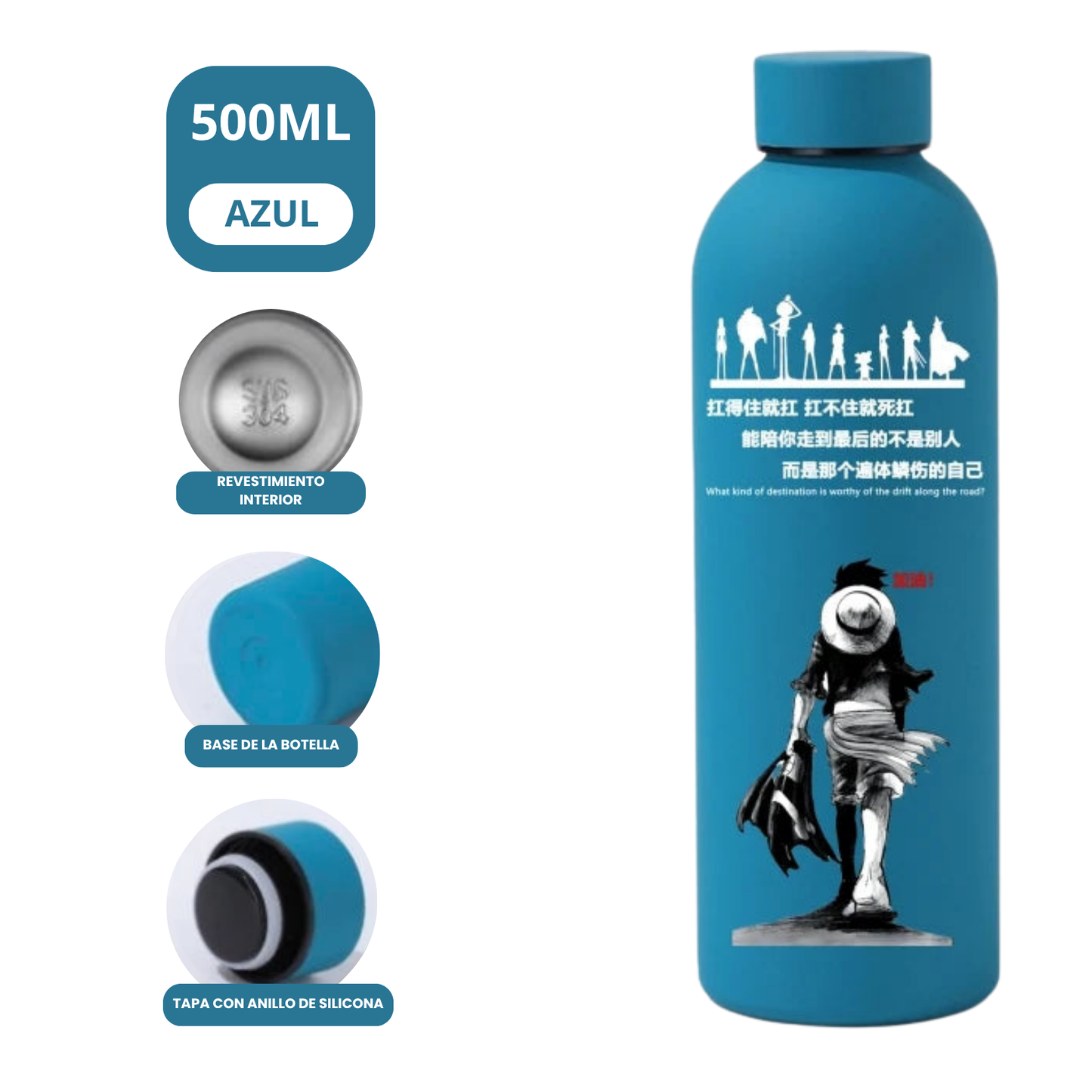 Botella-Termo One Piece 500ML