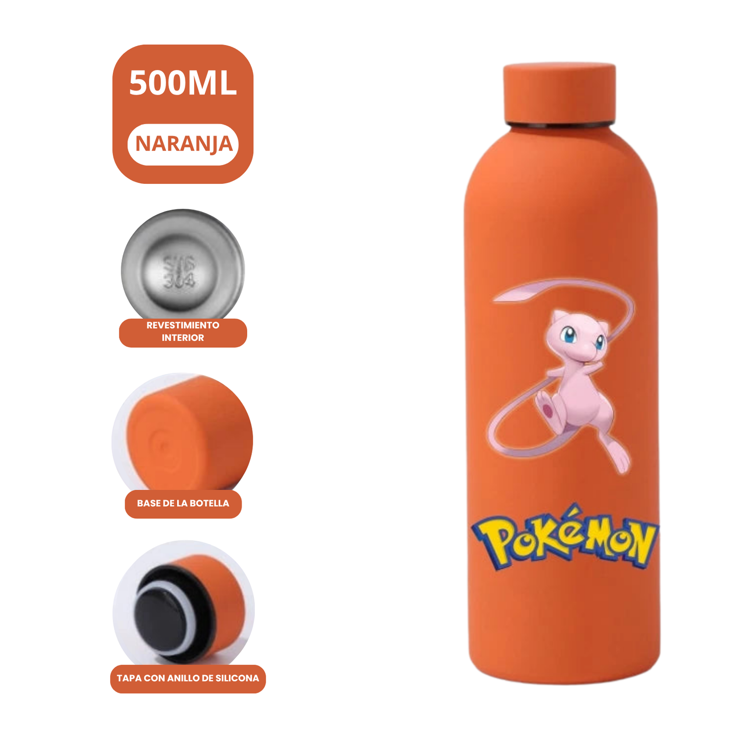 Botella-Termo POKEMON 500ML