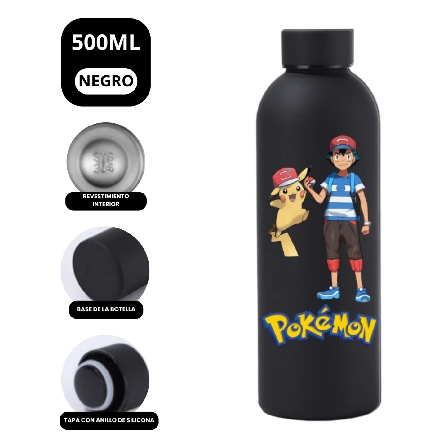 Botella-Termo POKEMON 500ML