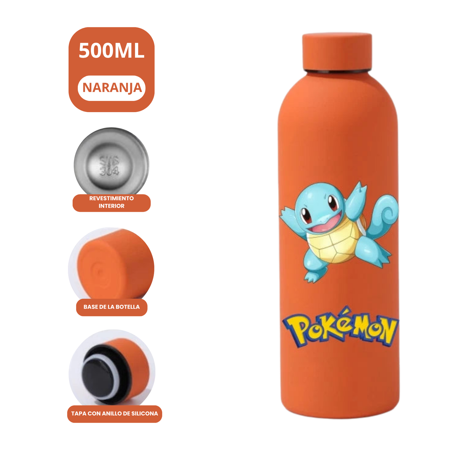 Botella-Termo POKEMON 500ML