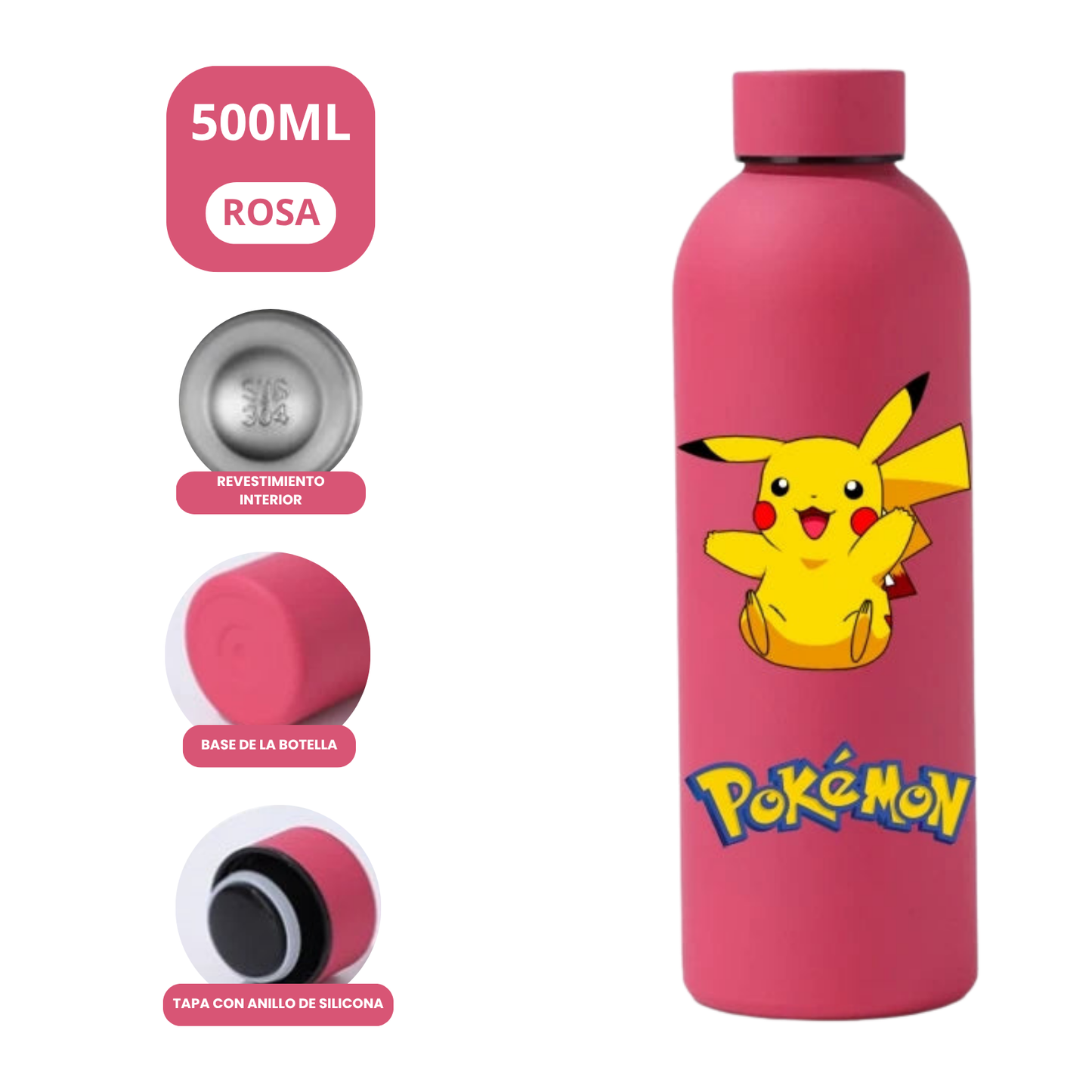 Botella-Termo POKEMON 500ML