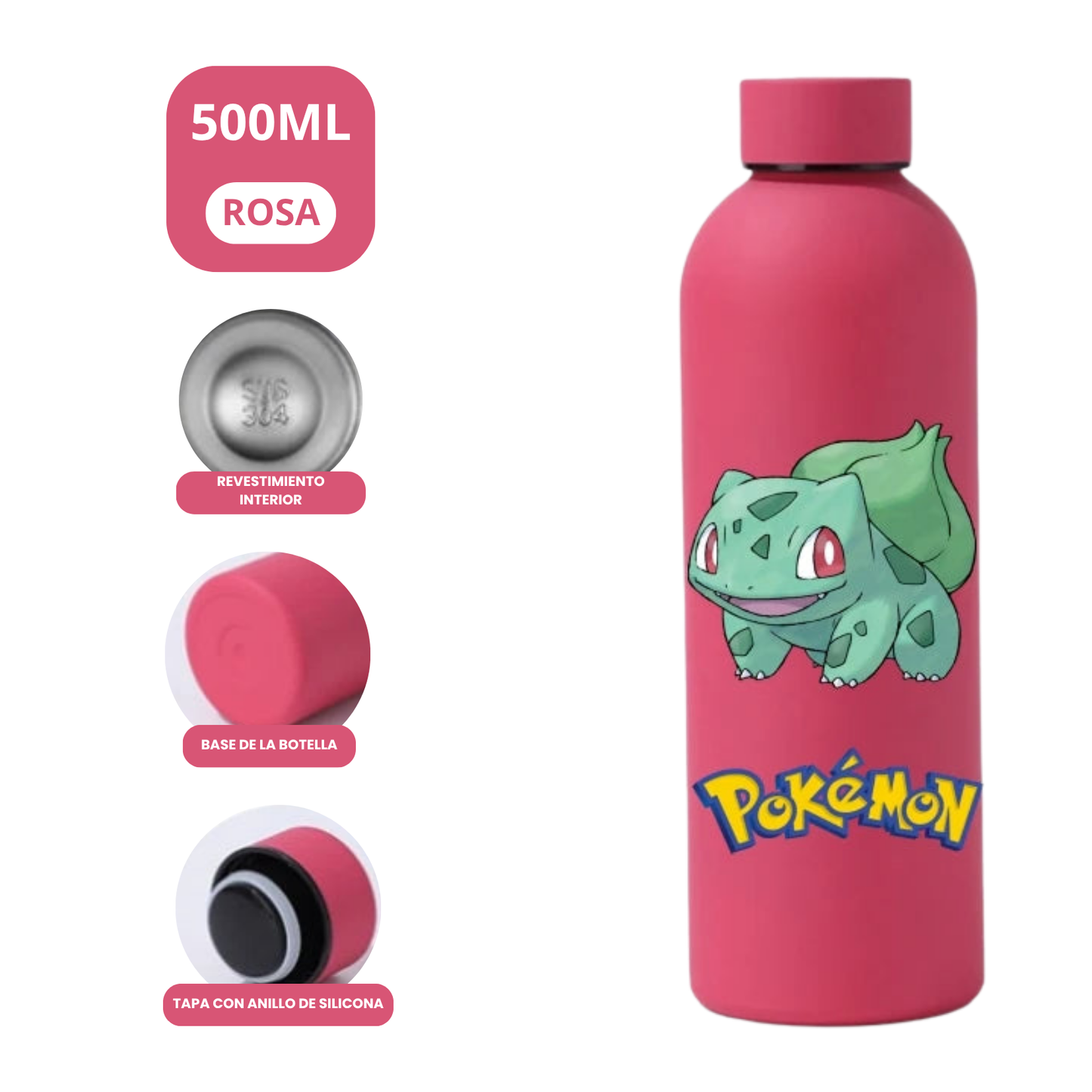 Botella-Termo POKEMON 500ML