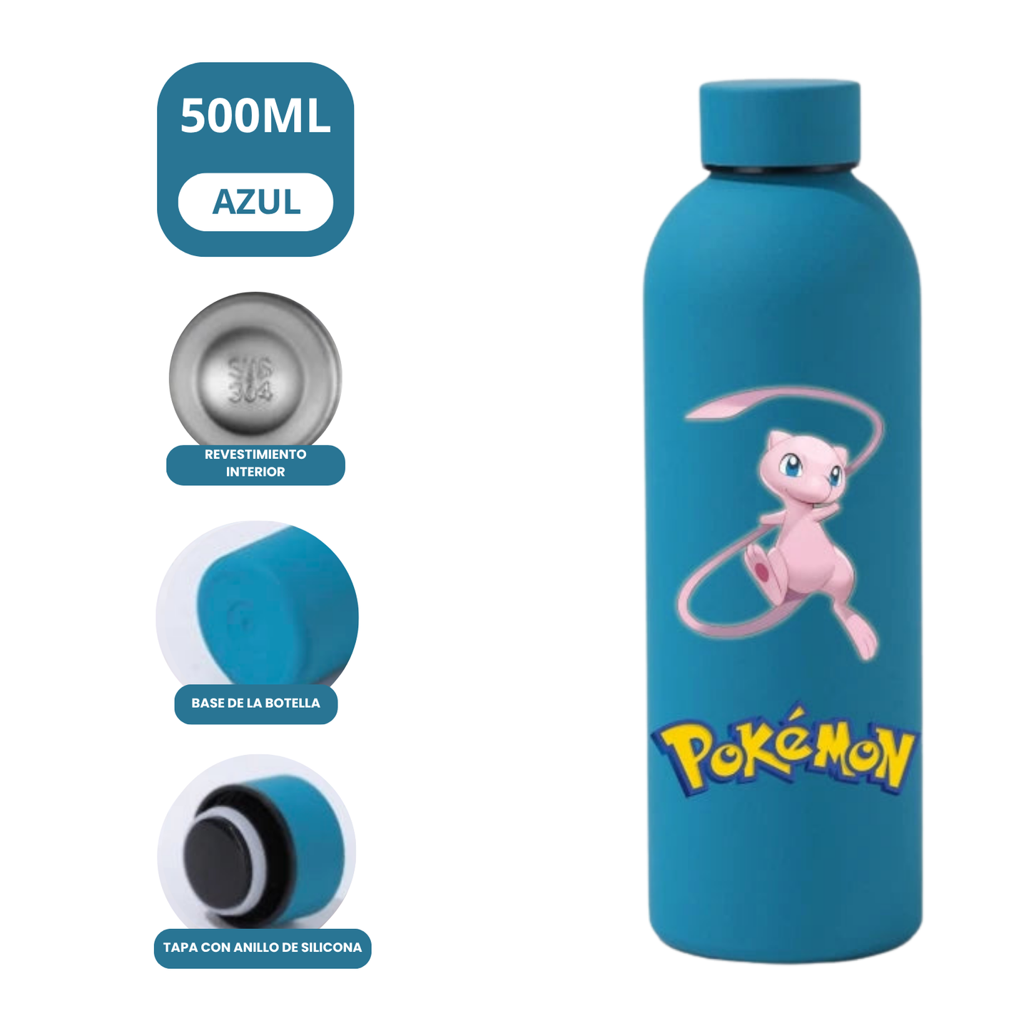 Botella-Termo POKEMON 500ML
