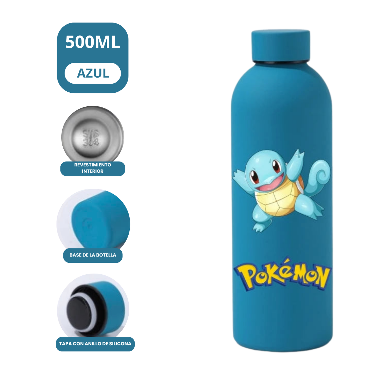 Botella-Termo POKEMON 500ML