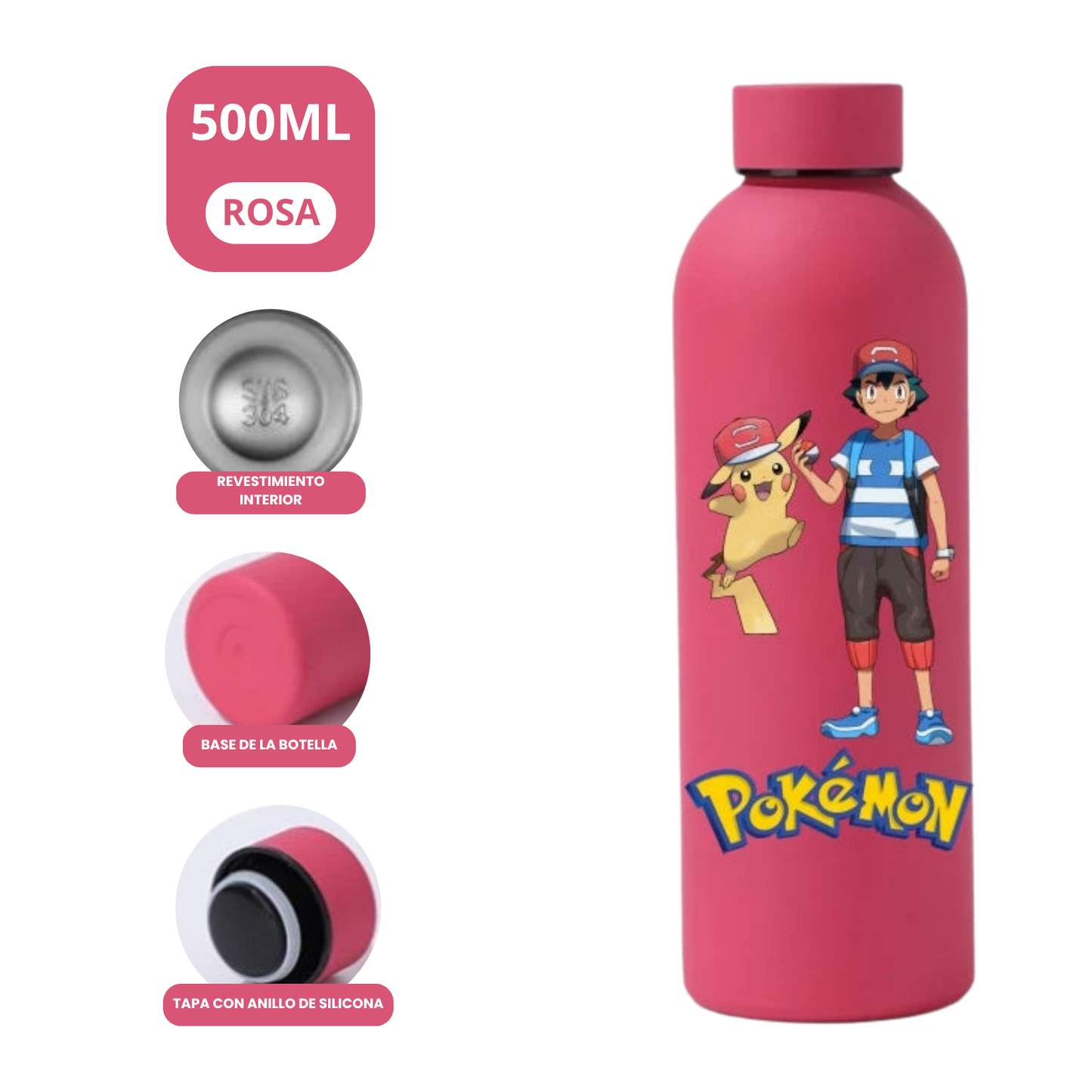 Botella-Termo POKEMON 500ML