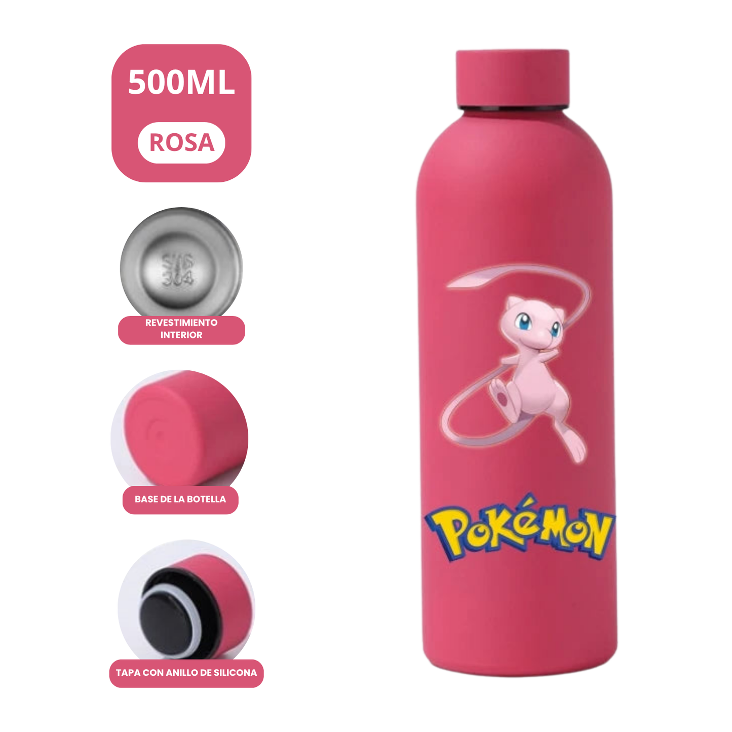 Botella-Termo POKEMON 500ML