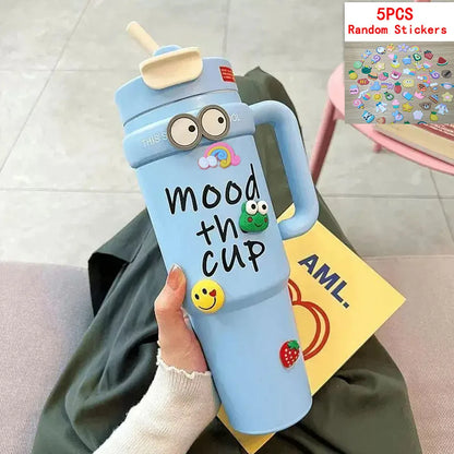 Taza Termo 1200ML 5 Sticker De REGALO🎁