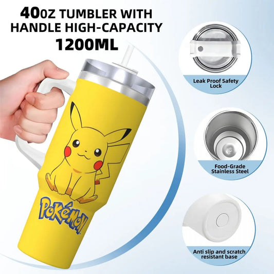 Taza Termo POKEMON 1200ML (12 modelos disponibles)