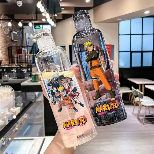 Botella de Plástico Naruto 500ml/750ml (40 modelos disponibles)