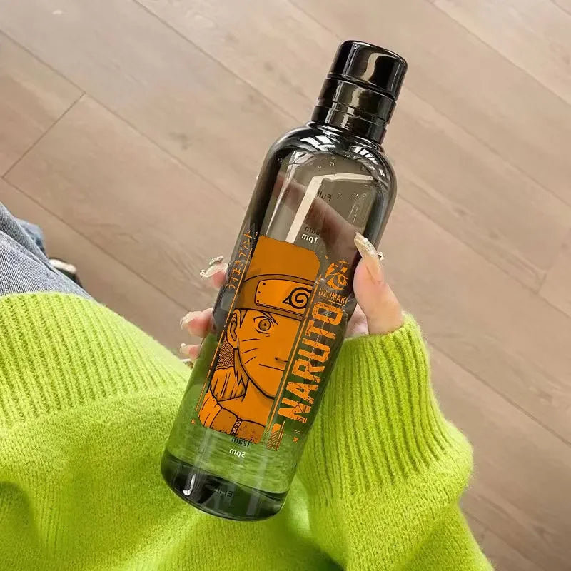 Botella de Plástico Naruto 500ml/750ml (40 modelos disponibles)