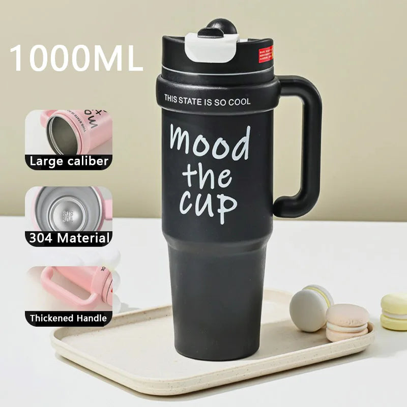 Taza Termo 1200ML 5 Sticker De REGALO🎁