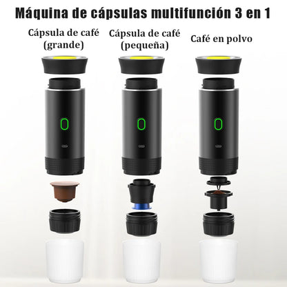 Cafetera Portátil Pro 3 en 1