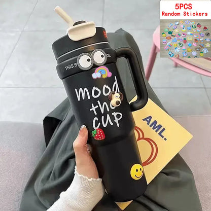 Taza Termo 1200ML 5 Sticker De REGALO🎁