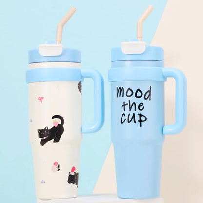 Taza Termo 1200ML 5 Sticker De REGALO🎁