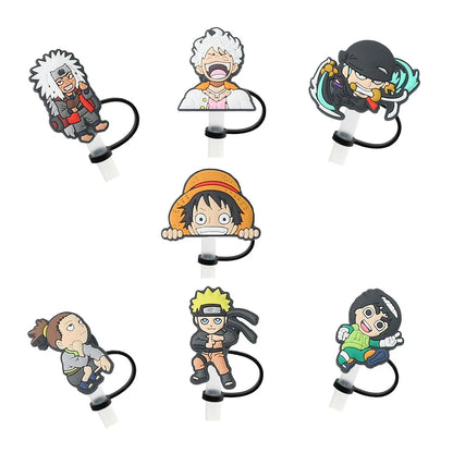 Cubre Pajitas One Piece y Naruto