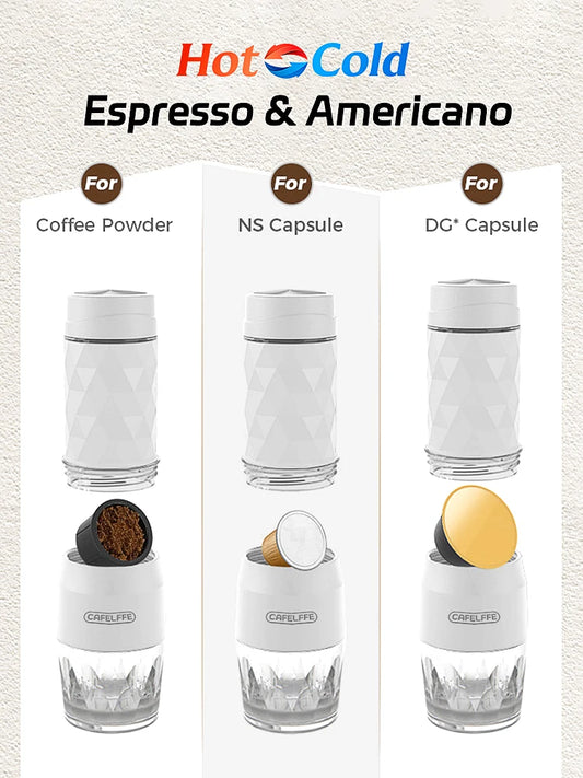Cafetera Portátil 3 en 1