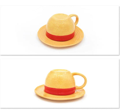 Taza Cerámica coleccion One Piece y Chopper