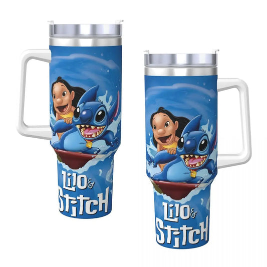 Taza Termo Lilo y Stitch 1200ML (10 modelos distintos)