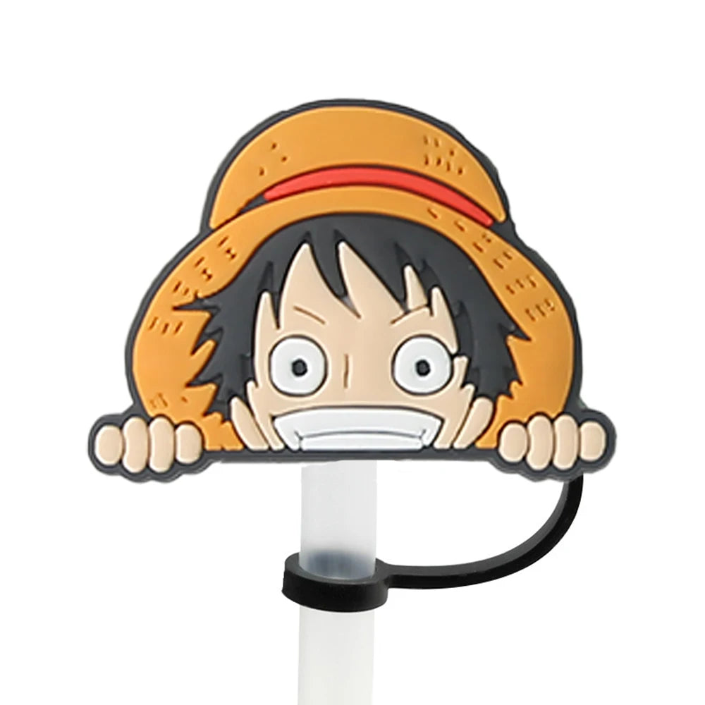 Cubre Pajitas One Piece y Naruto