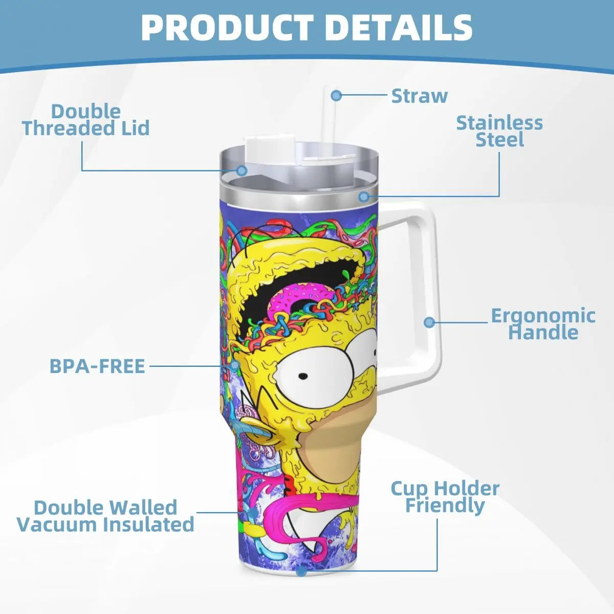 Taza Termo Los Simpsons 1200ML (11 modelos disponibles)
