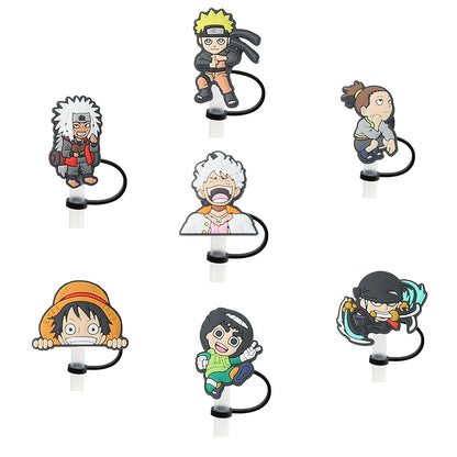 Cubre Pajitas One Piece y Naruto