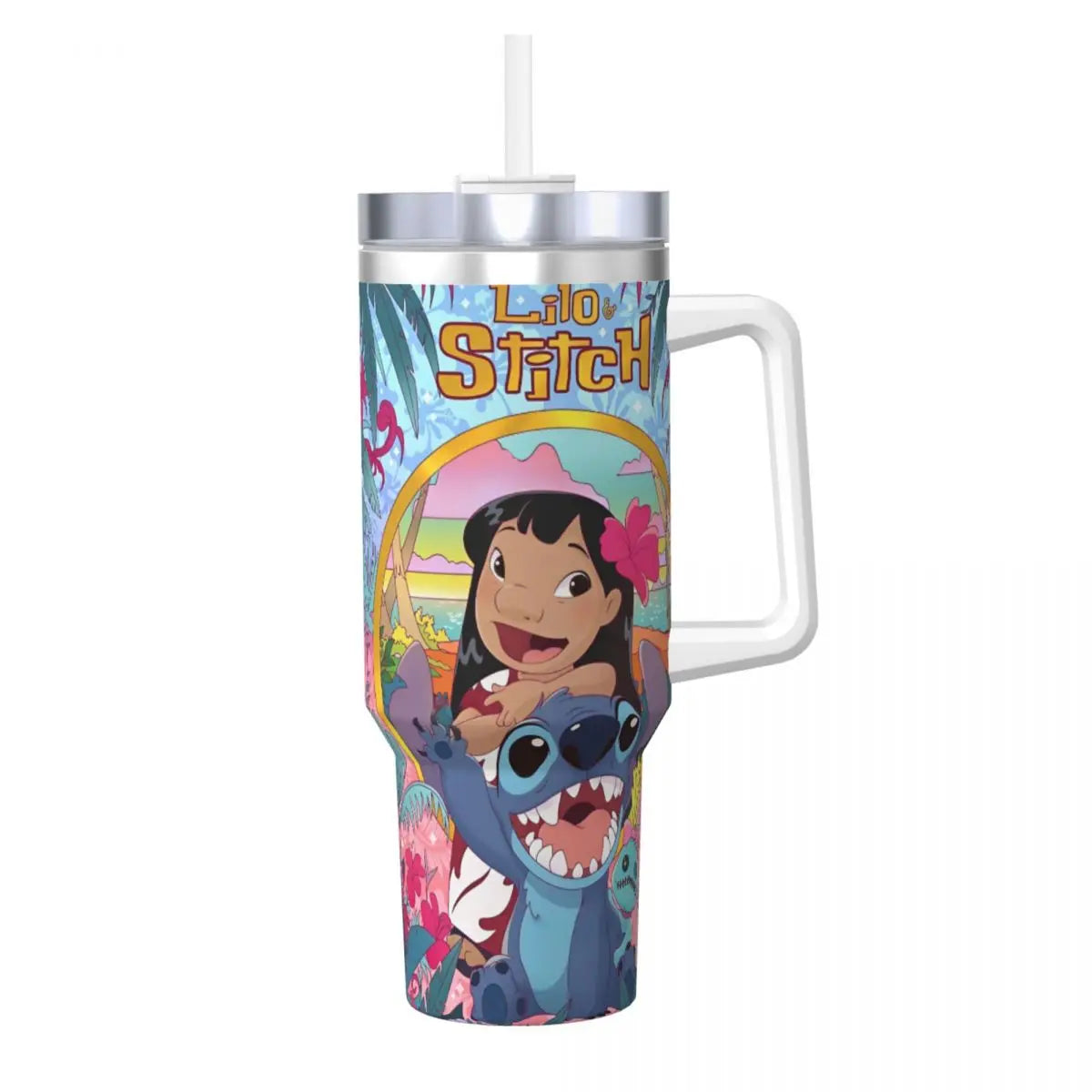 Taza Termo Lilo y Stitch 1200ML (10 modelos distintos)