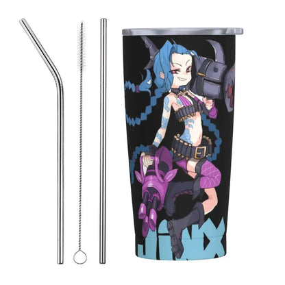 Vaso Termo Arcane + 2 pajitas acero inox. y limpiador de REGALO🎁 (24 modelos disponibles)
