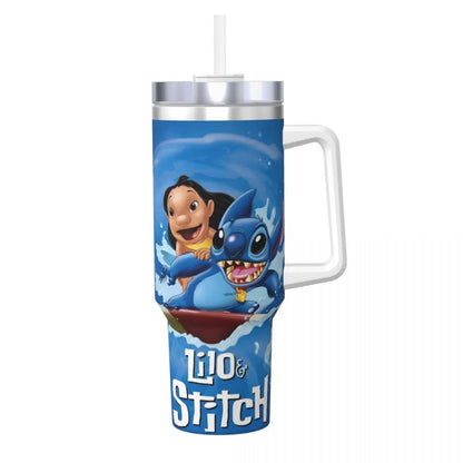 Taza Termo Lilo y Stitch 1200ML (10 modelos distintos)
