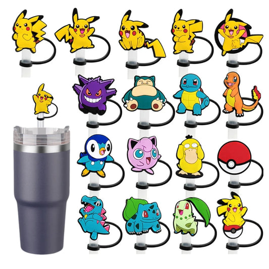 Cubre Pajitas Pokemon