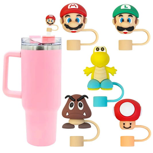 Cubre Pajitas Mario Bross