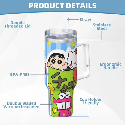 Taza Termo Shin Chan 1200ML (12 modelos distintos)